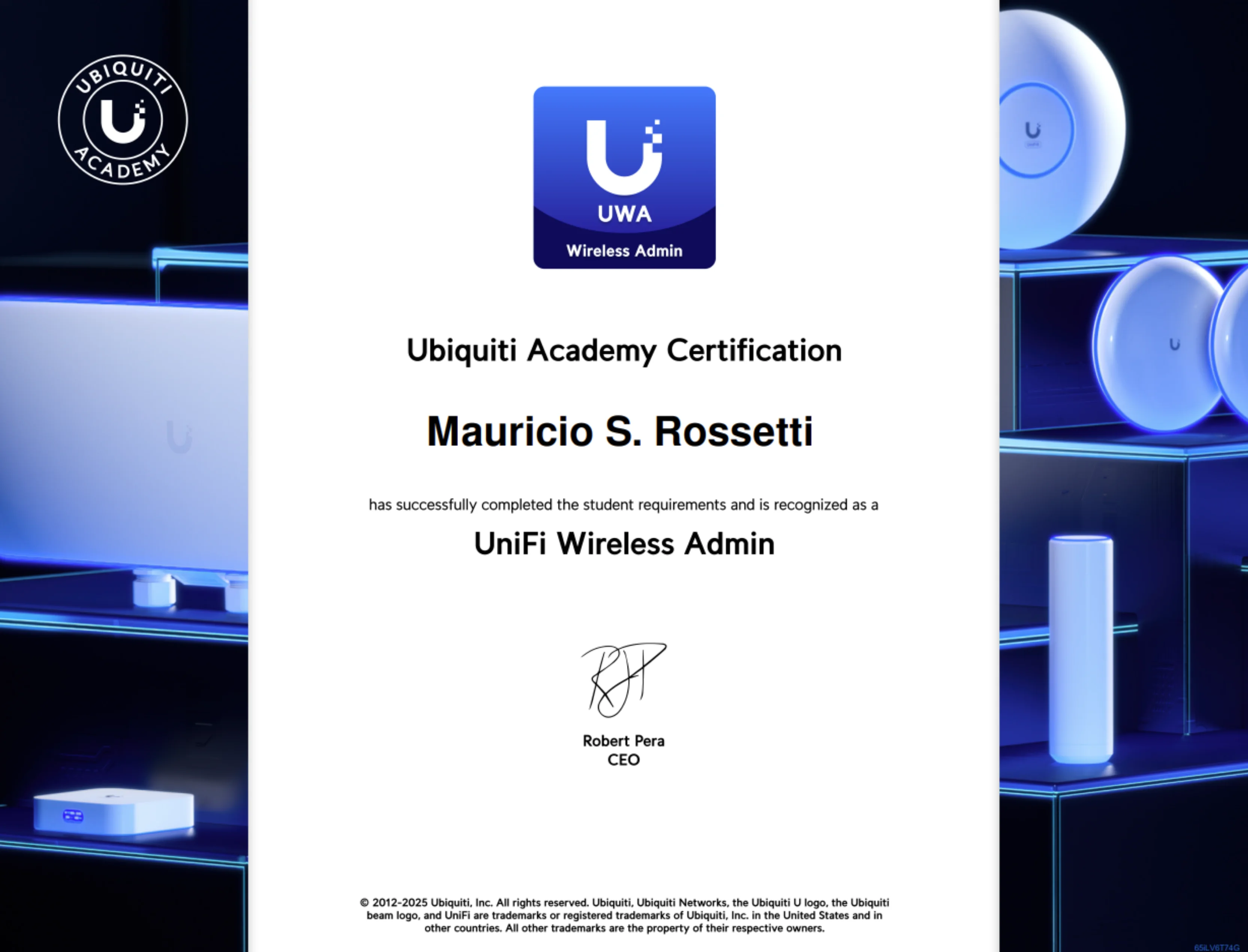 Certificação 1